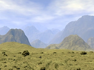 Venus Surface Stampe: Surface of Venus, artwork