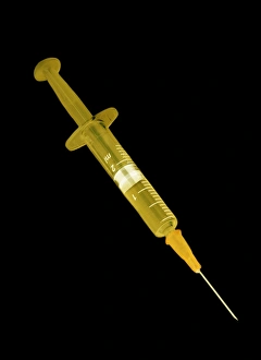 Medical Injection Stampe: Syringe