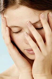 Tired Woman Stampe: Tiredness