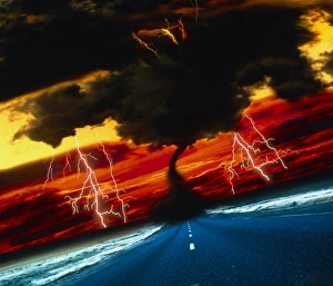 Stormy Weather Stampe: Tornado