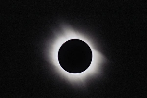 Total Solar Eclipse Image Stampe: Total solar eclipse, outer corona