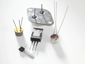 Electronic Components Stampe: Various transistors