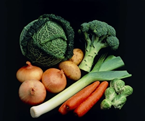 Grocery Shopping Tips Stampe: Vegetable selection
