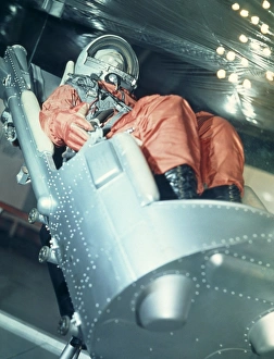 Russian Space Program History Stampe: Vostock ejection seat