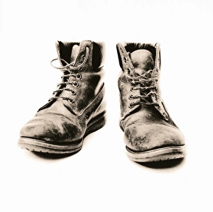 Construction Worker Shoes Stampe: Workers boots