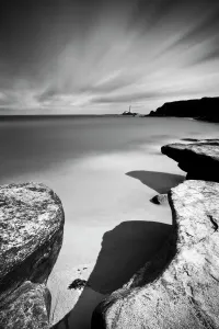 North East England Photography Stampe: Lighthouse Clouds