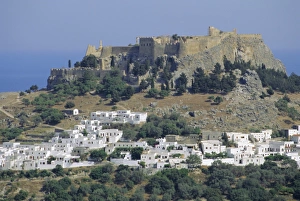 Stampa con cornice : L'Acropoli.