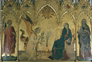 Simone Martini Painting Stampe: The Annunciation