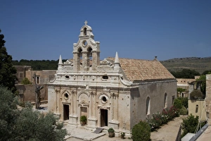 Arkadi Monastery Crete Stampe: Arkadi Monastery