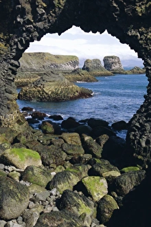 Arnarstapi Iceland Stampe: Arnarstapi