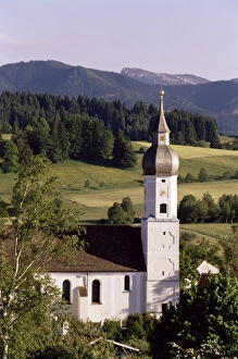 Europe Vacation Destination Stampe: Bad Bayersoien
