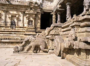 Airavatesvara Temple Stampe: Balustrade