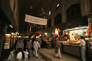 Middle East Cultural Heritage Stampe: The bazaar