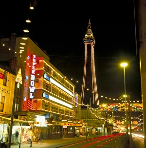 Blackpool Illuminations Stampe: Blackpool illuminations, Blackpool, Lancashire, England, United Kingdom, Europe