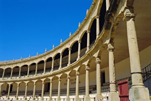 Andalucia Travel Destination Stampe: The Bull Ring