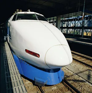 Stampe di Treno a razzo, Tokyo, Giappone Mappa Stampe: Treno a raggio di bullet