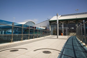 Wales Travel Destination Stampe: Celtic Gateway Bridge