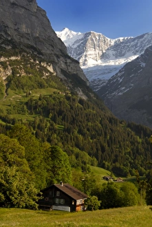 Chalet In The Mountains Stampe: Chalets and mountains