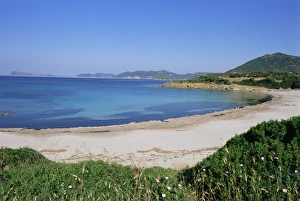 Beaches In Europe Stampe: Chia beach