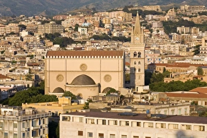 Messina Stampe: Torre dell'orologio e duoma