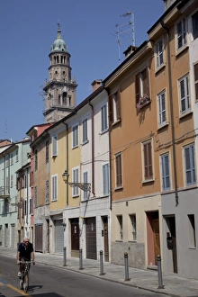 Parma Italy Stampe: Colourful architecture, Parma, Emilia Romagna, Italy, Europe
