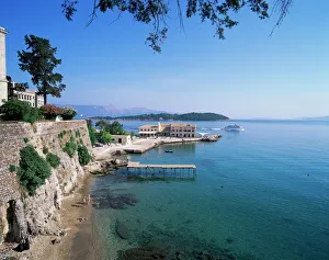 Stampe di Città di Corfù, Corfù e Isole Eolie Greche Architettura Greca Stampe: Città di Corfù
