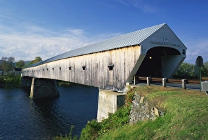 New England Architecture Stampe: The Cornish-Windsor Bridge