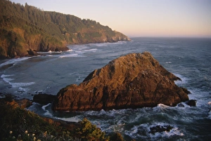 Rocky Shoreline Landscapes Stampe: Devils Elbow State Park