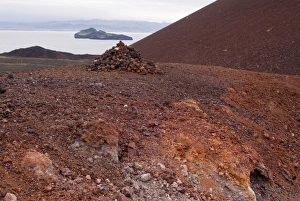 Icelandic Nature Landmarks Stampe: Eldfell Volcano