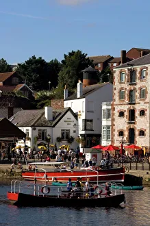 Exeter Stampe: Quay di Exeter, Exeter, Devon e Inghilterra del Regno Unito Europa