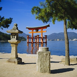 Floating Torii Gate Stampe: Floating Torii