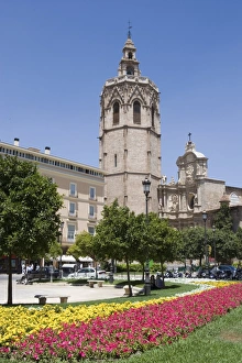 Spanish Historical Landmark Stampe: flower bed