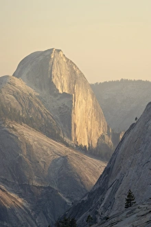 Yosemite Landscape Photography Stampe: Half Dome at sunset