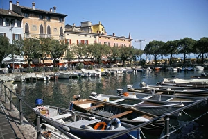 Lago Di Garda Stampe: Vista dal porto