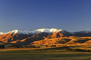 New Zealand Sunset Stampe: Hawkdun Range