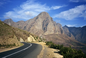 Empty Roads In Africa Stampe: The Hex River Valley