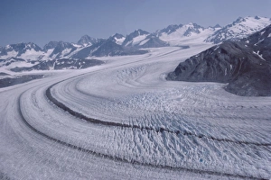 North America Tourism Stampe: Icefields, Alaska