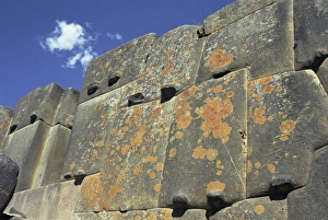 Ancient Peruvian Civilization Stampe: Inca stonework