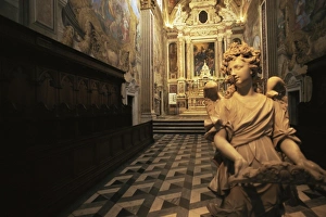 Pisa Italy Tourism Stampe: Interior of the Certosa