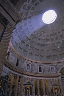 Stampe di Interiore il Pantheon Roma Lazio Italia Europa Roma Stampe: Interno, il Pantheon