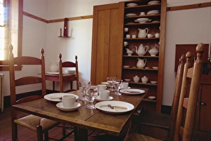 American Architecture Photos Stampe: Interior with table