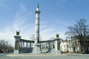 Virginia Historical Sites Stampe: Jefferson Davis