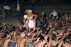 Traditional Indonesian Dance Stampe: Kecak dance