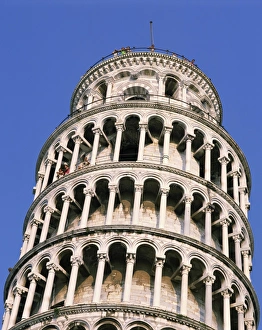 Tuscany Tourist Attraction Stampe: The Leaning Tower