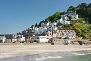La spiaggia di Looe a Looe, Cornovaglia del Regno Unito Europa