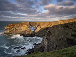 Irish Coastal Scenery Images Stampe: Loop Head, County Clare, Munster, Republic of Ireland, Europe