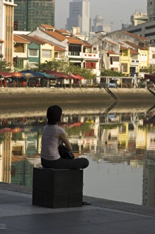 Asian Travel Destination Images Stampe: Lost in thought