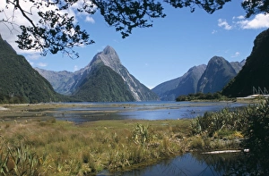 New Zealand Mountain Peaks Stampe: Mitre Peak
