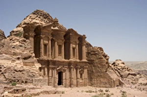 Jordanian Historical Sites Stampe: The Monastery