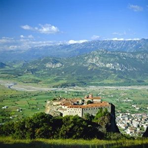 Greek Monasteries Europe Stampe: Monastery of St